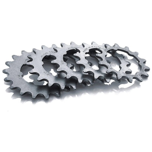 Miche 1/8 Fixed Track Sprocket with Carrier in Silver